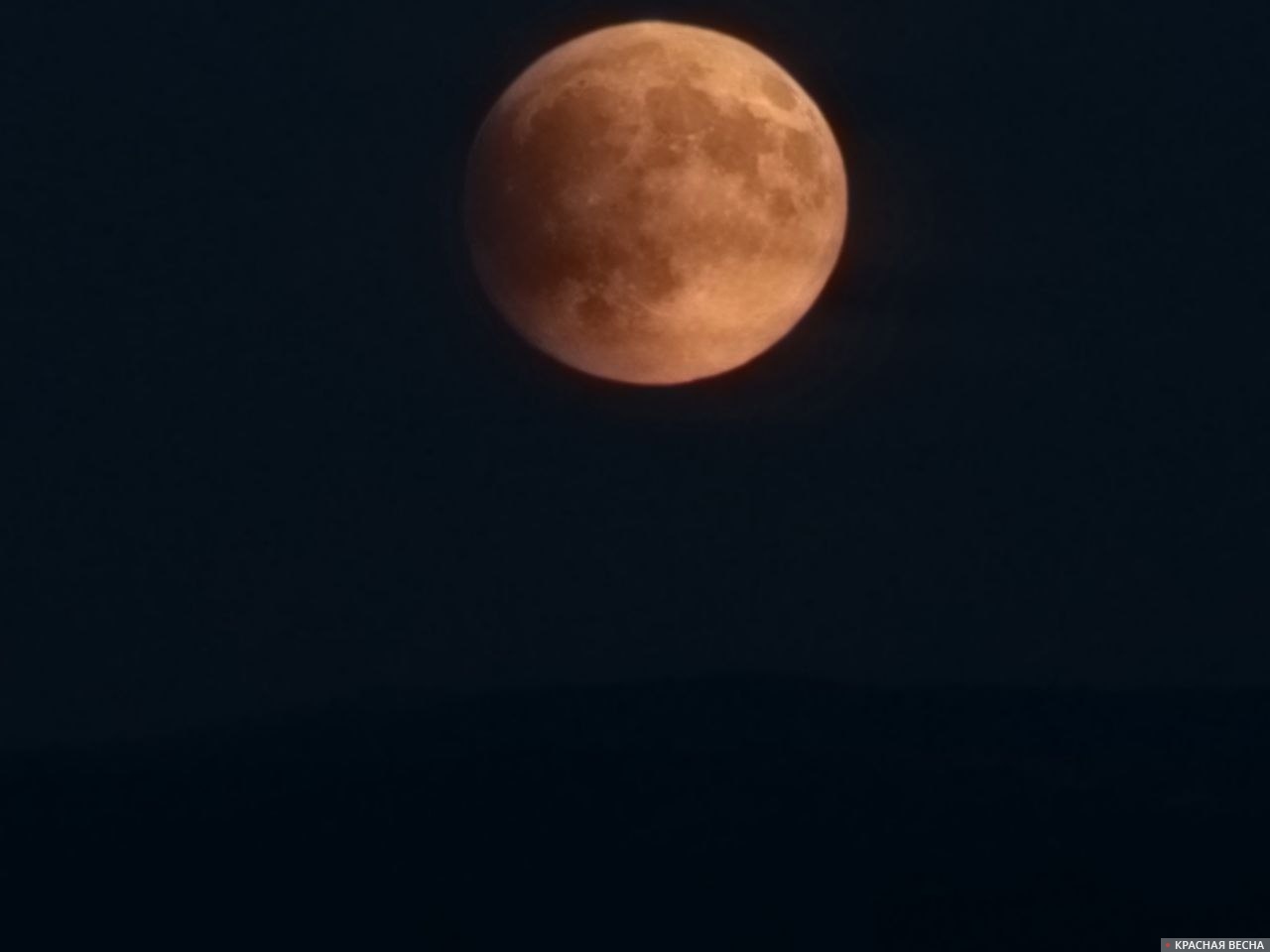 Лунное затмение, Севастополь, 7 сентября 2025 г.