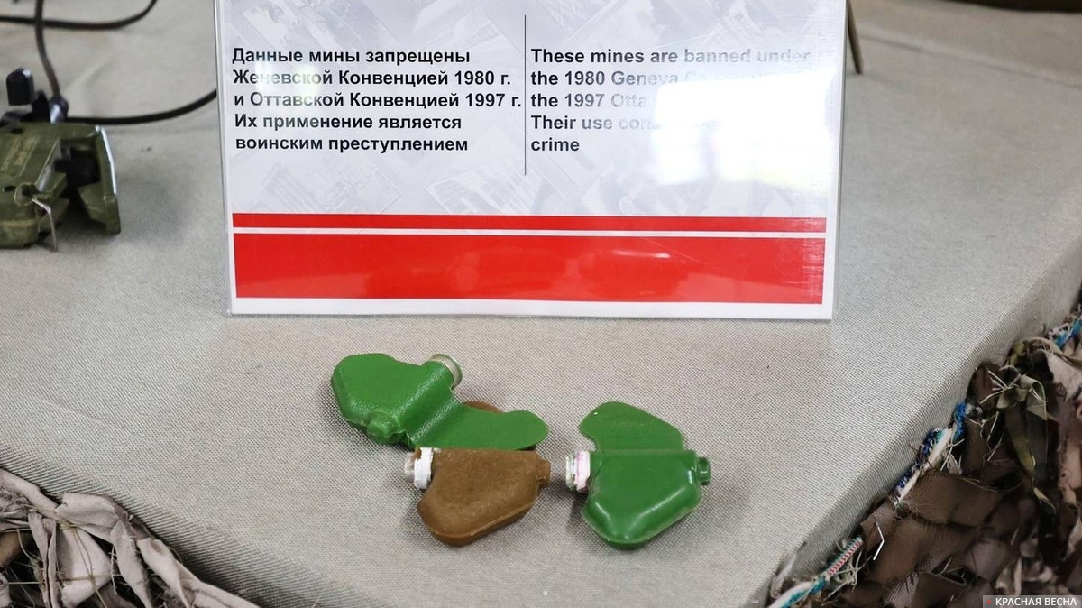 Запрещенная мина «Лепесток»