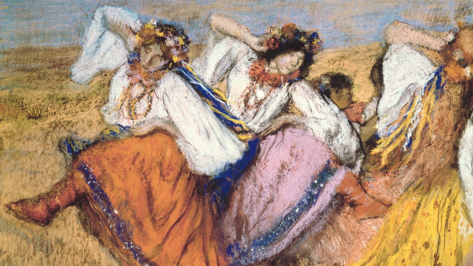 Эдгар Дега. Русские танцовщицы. 1899