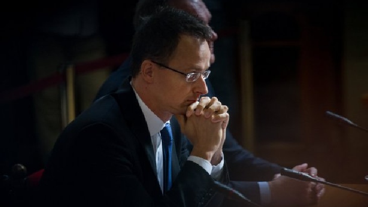 Министр иностранных дел Венгрии Петер Сийярто