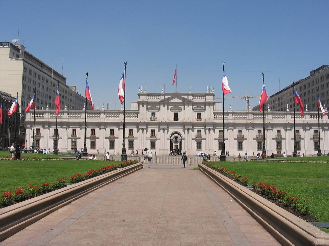 Президентский дворец. Сантьяго. Чили