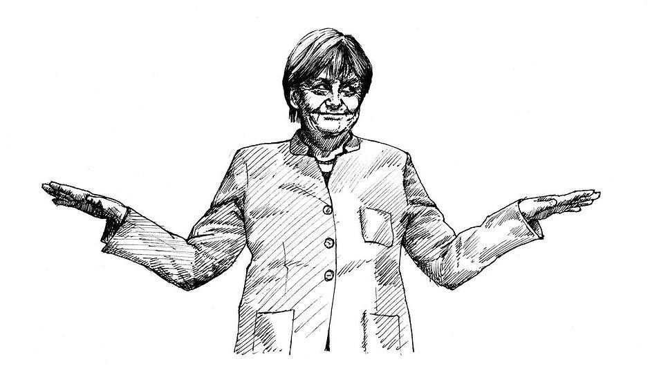 Меркель.
