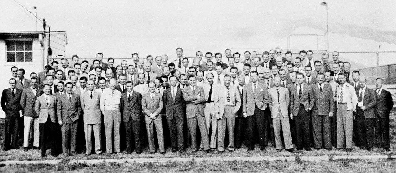 Операция «Скрепка». Группа из 104 ракетостроителей в Форт Блисс, Техас. 35 из них работало в White Sands Proving Grounds, Нью-Мексико