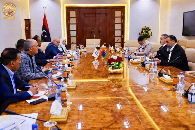 Встреча представителей ливийского парламента и представителей Национальной нефтяной корпорации Ливии (ННК)
