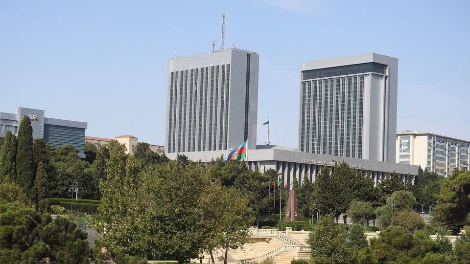 Парламент Азербайджана. Баку