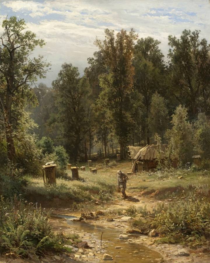Иван Шишкин. Пасека в лесу. 1876