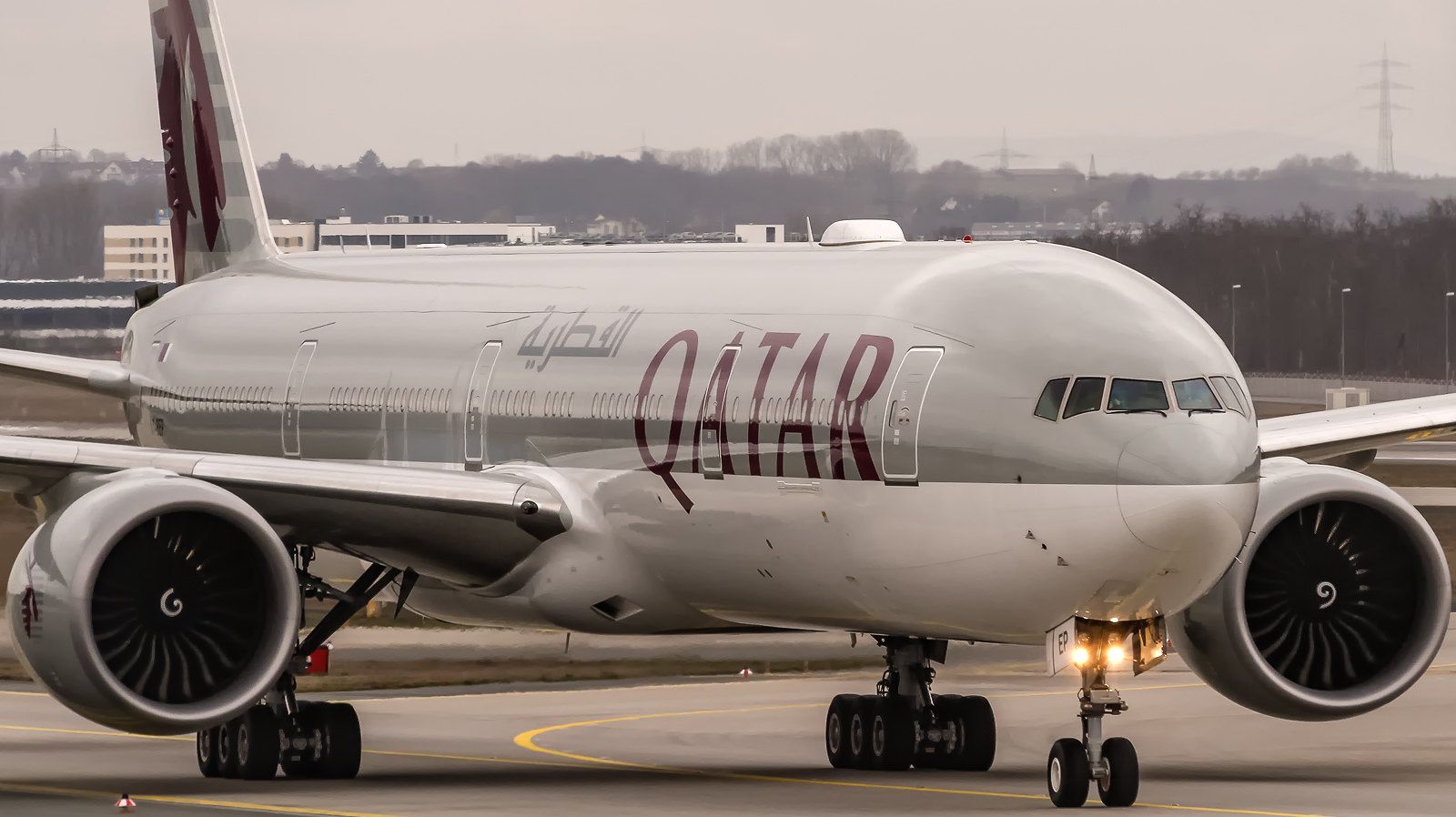 Самолет авиакомпании «Qatar Airways»