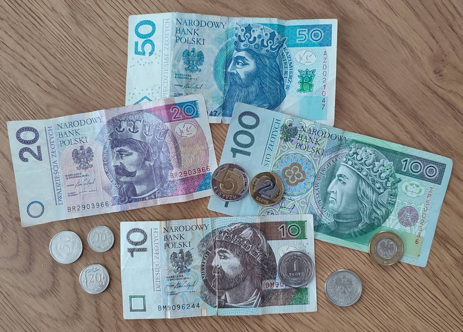 Злотый. Польские банкноты.