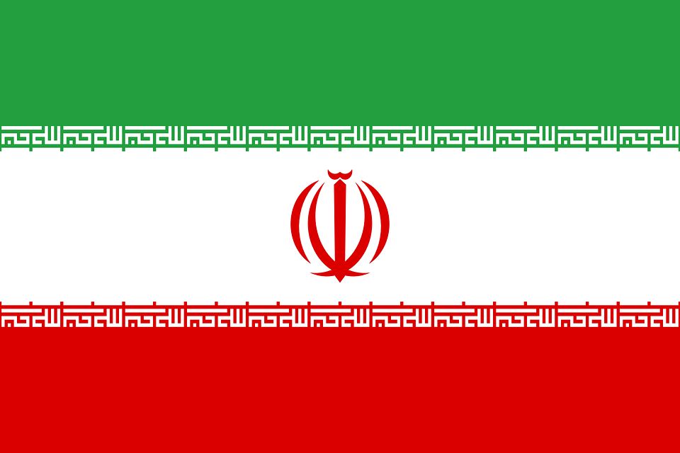 иран, флаг, национальный флаг