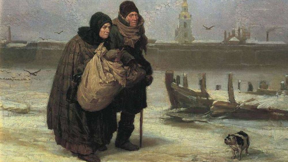 Виктор Васнецов. С квартиры на квартиру. 1876