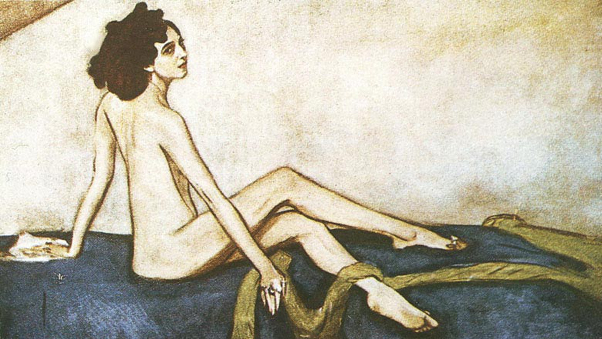 В. Серов. Портрет Иды Рубинштейн. 1910