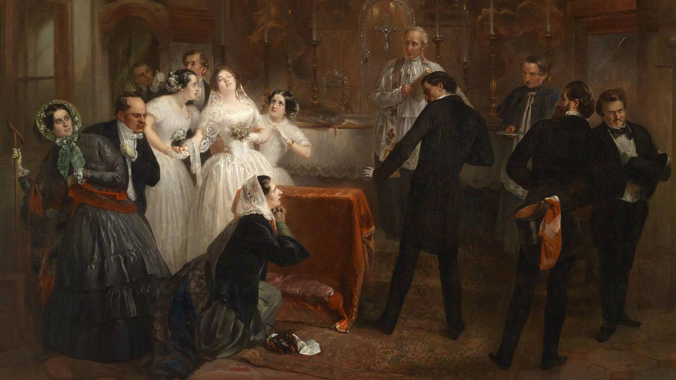 Эдуард Свобода. Отвергнутая невеста. 2-я половина XIX века
