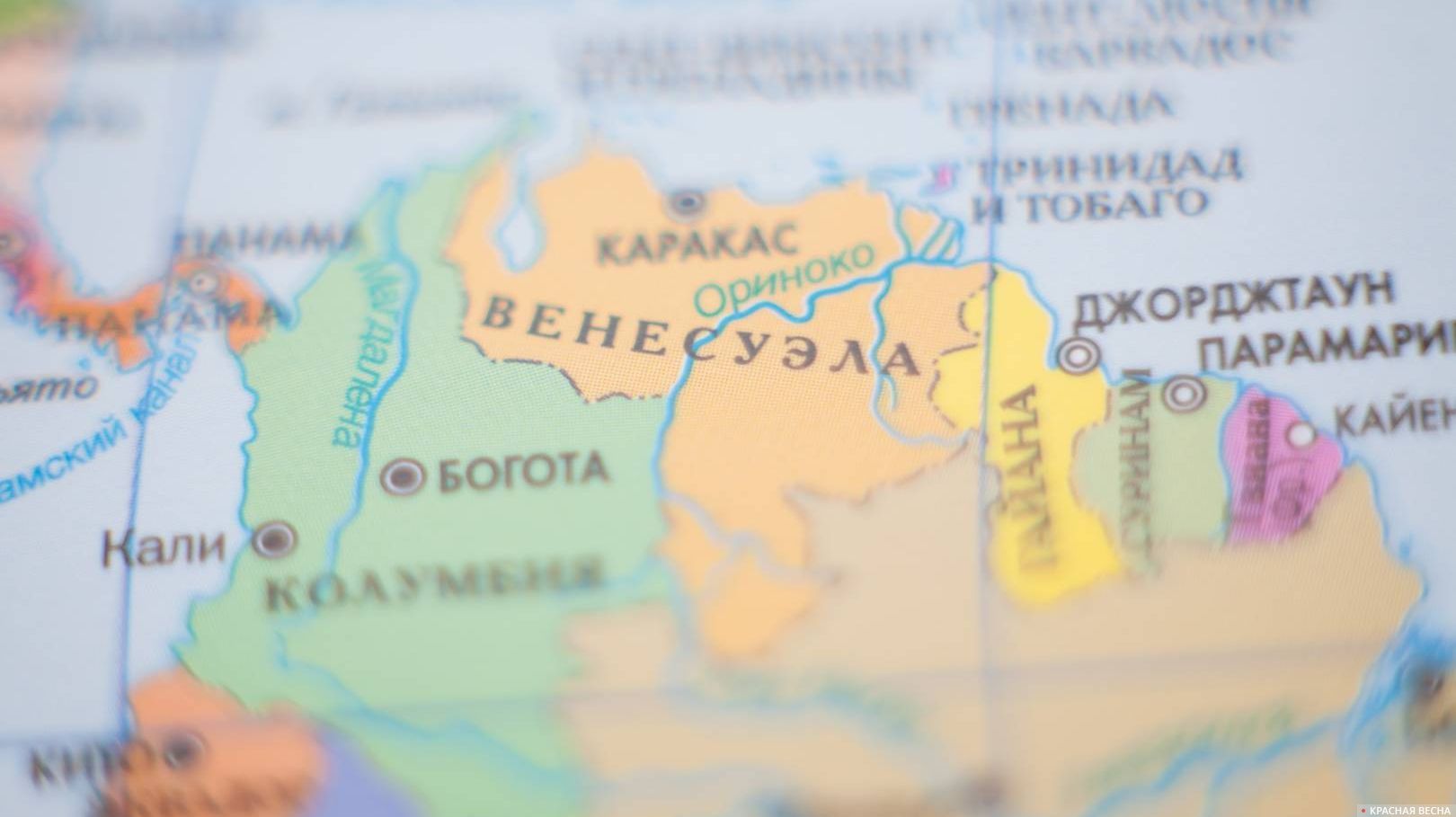 Венесуэла карта