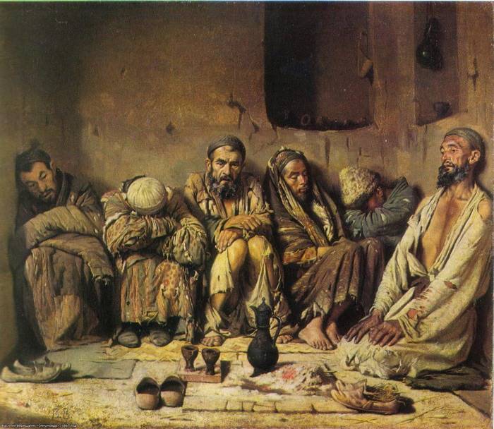 Василий Верещагин. Курильщики опиума. 1868