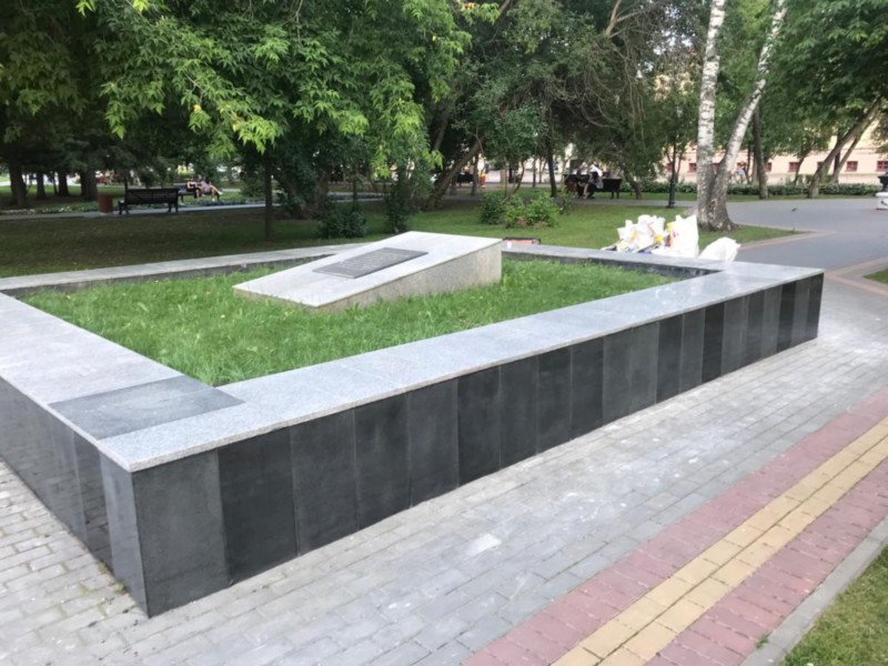 Братская могила большевиков, расстрелянных колчаковцами. Томск