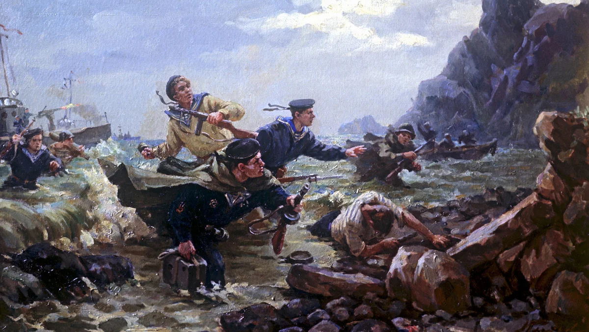 Андрей Иванович Плотнов. Десант на Курильские острова. 1948