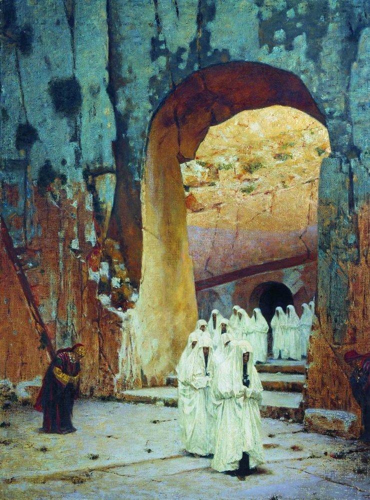 В. В. Верещагин. Иерусалим. Царские гробницы. 1884-1885