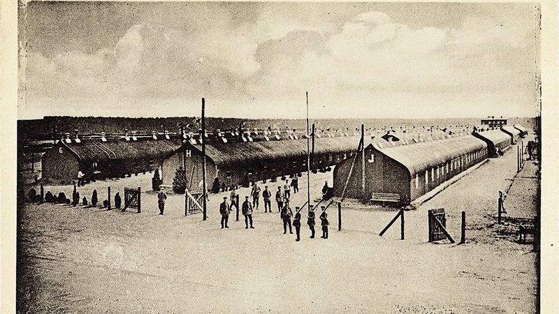 Тухол — польский лагерь для российских военнопленных. Советско-польска война 1919-20 гг.