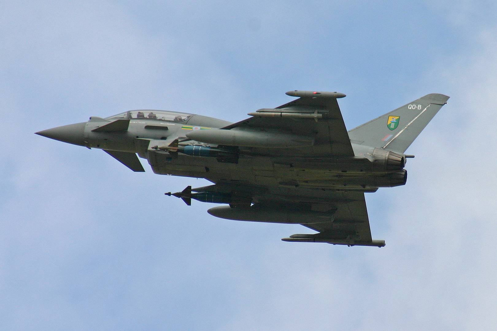 Истребитель Eurofighter Typhoon T3