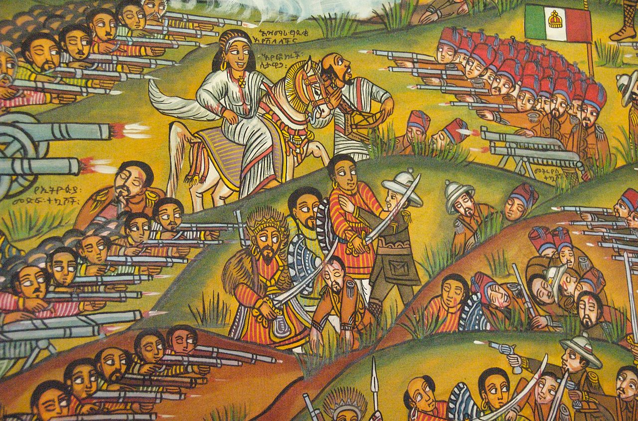 Битва при Адве эфиопского императора Менелика II
