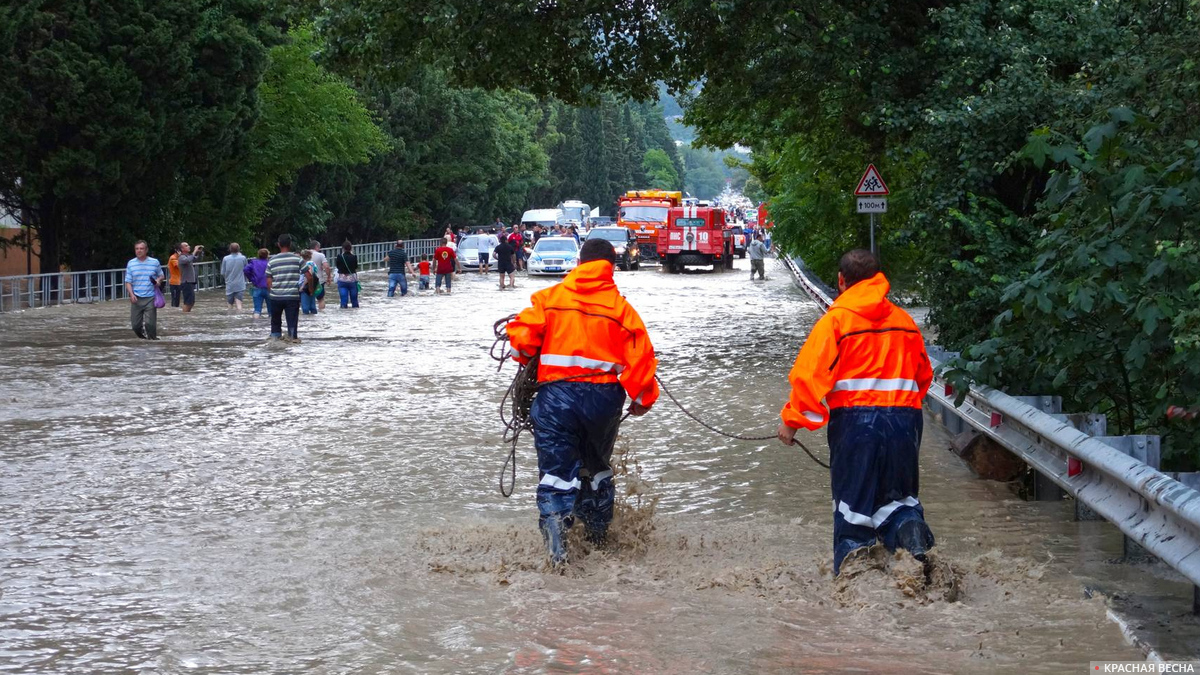 Наводнение в Сочи