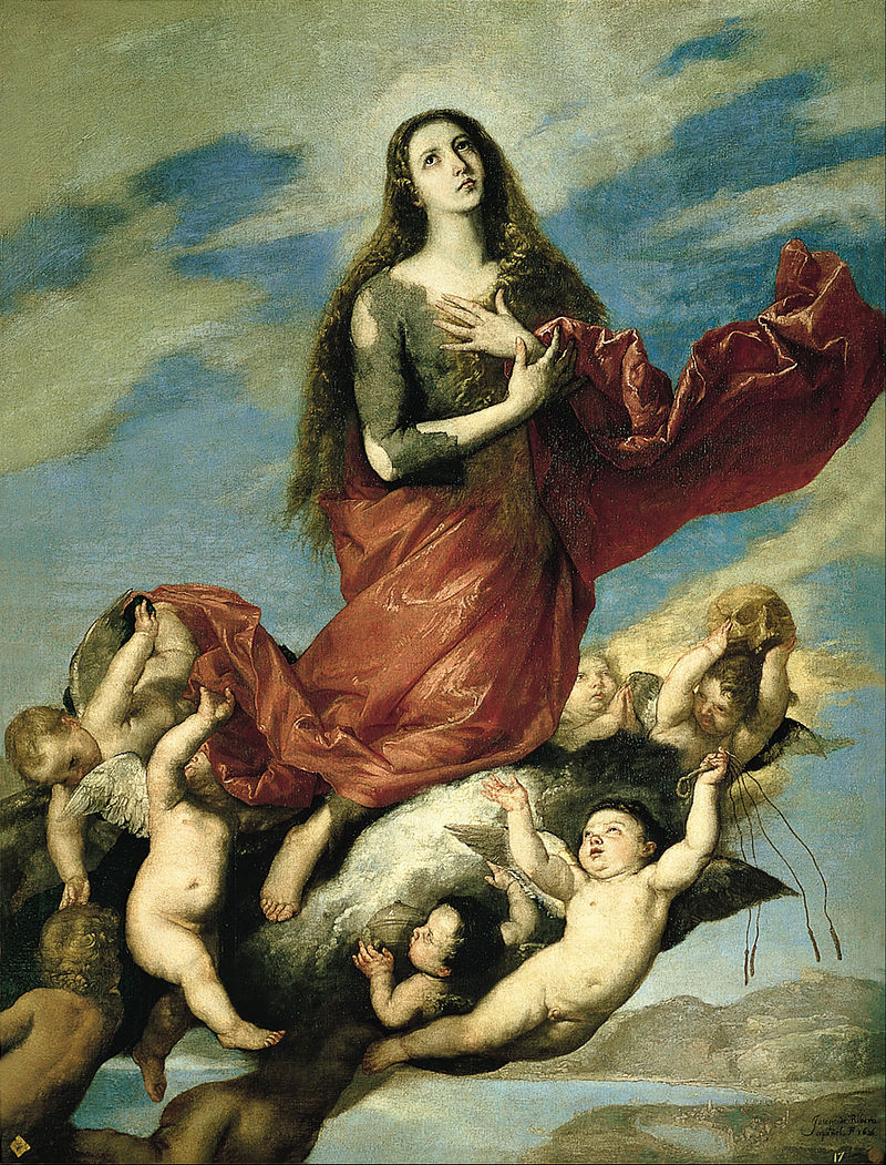 Хусепе де Рибера. Вознесение Марии Магдалины. 1636