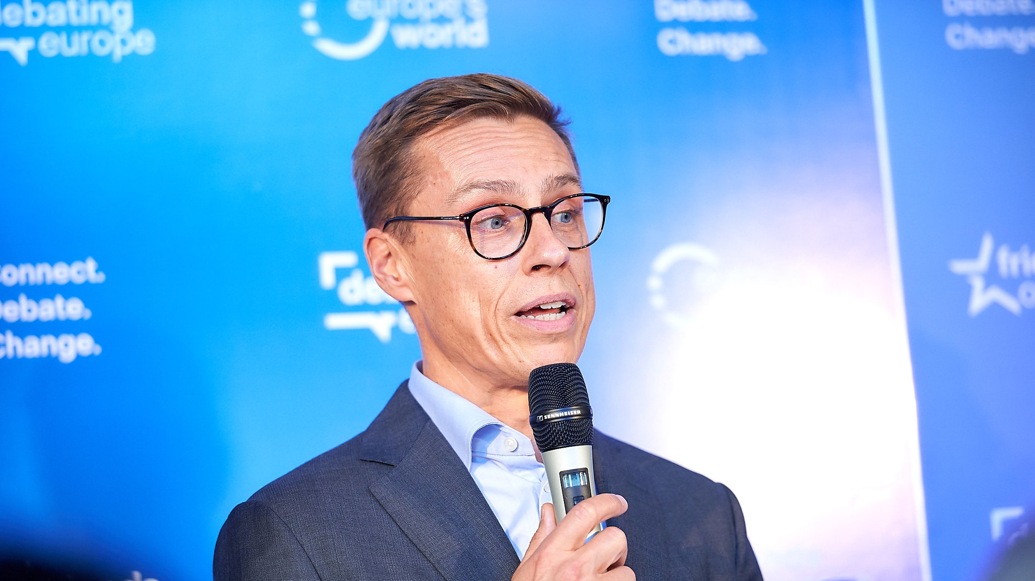 Президент Финляндии Александр Стубб