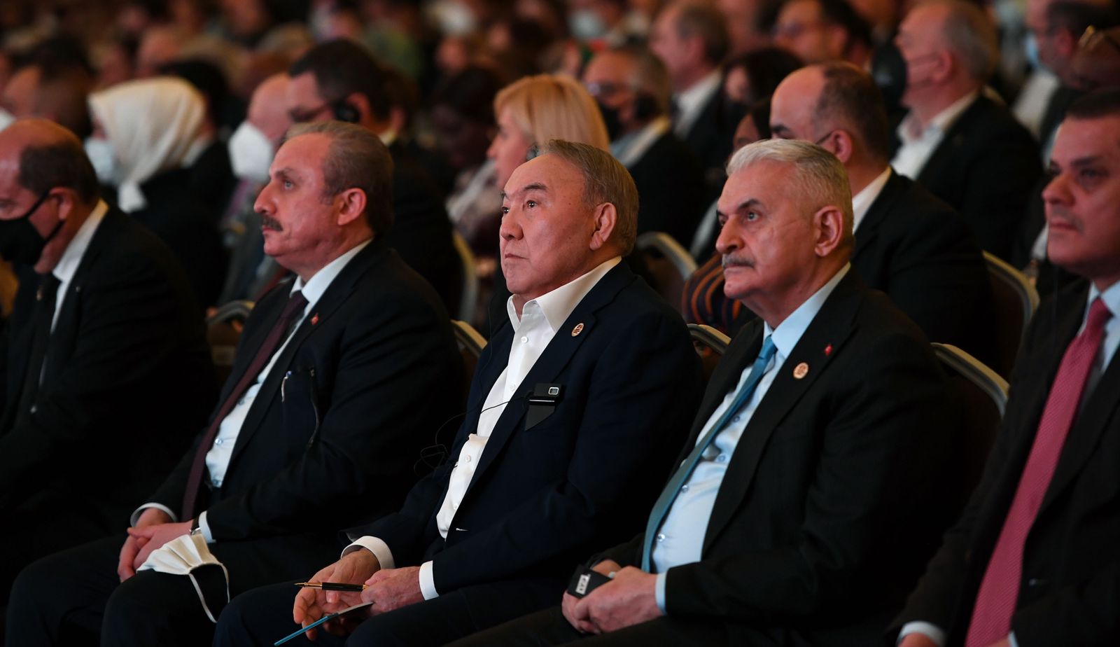 Нурсултан Назарбаев на Анатолийском дипломатическом форуме 11 марта 2022 года