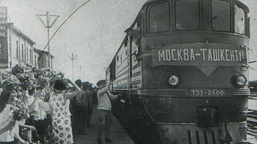 СССР, Узбекская ССР, станция Ташкент. 1967