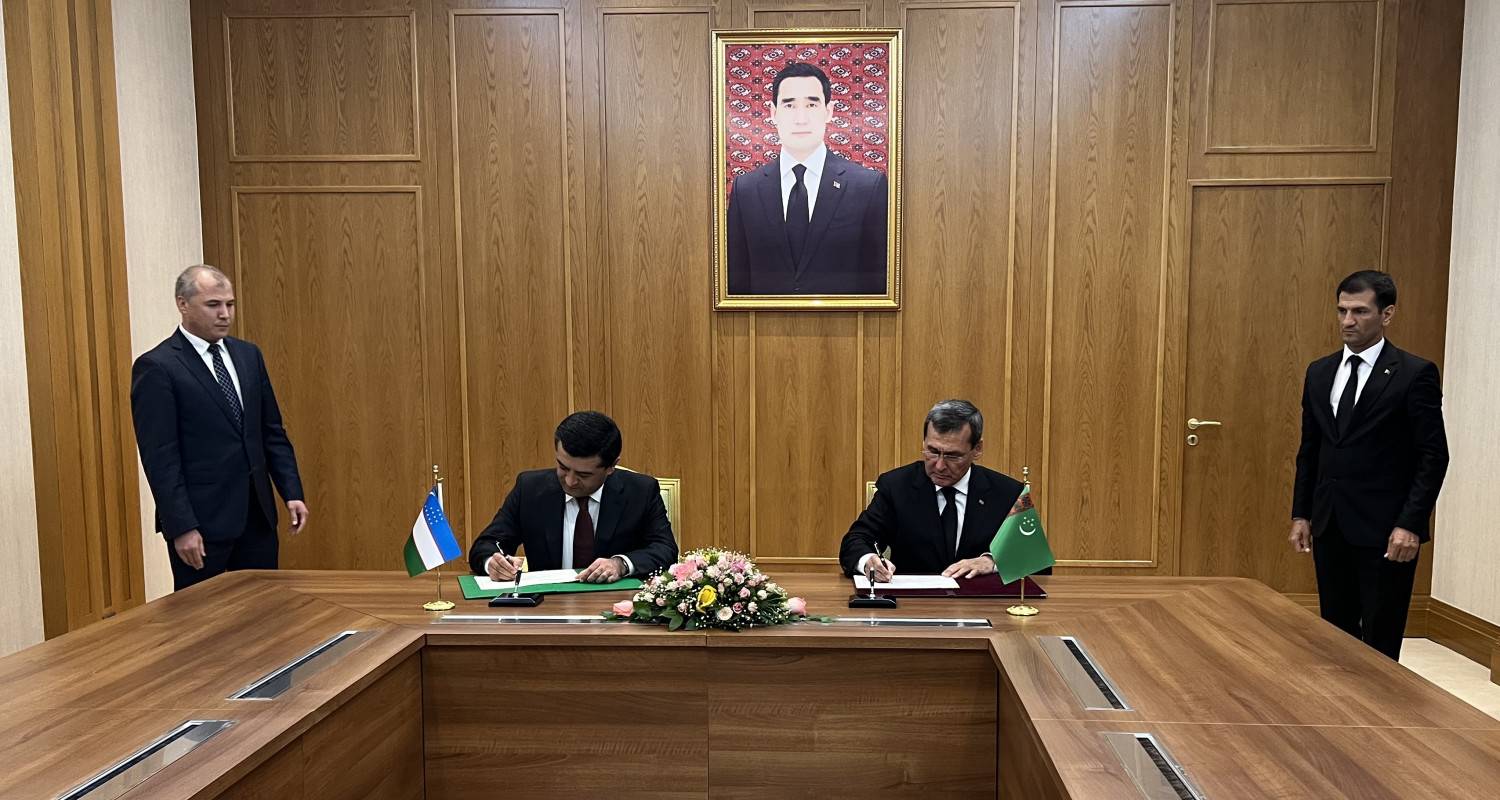 Узбекистан и Туркмения подписали Дорожную карту на 20232024 годы