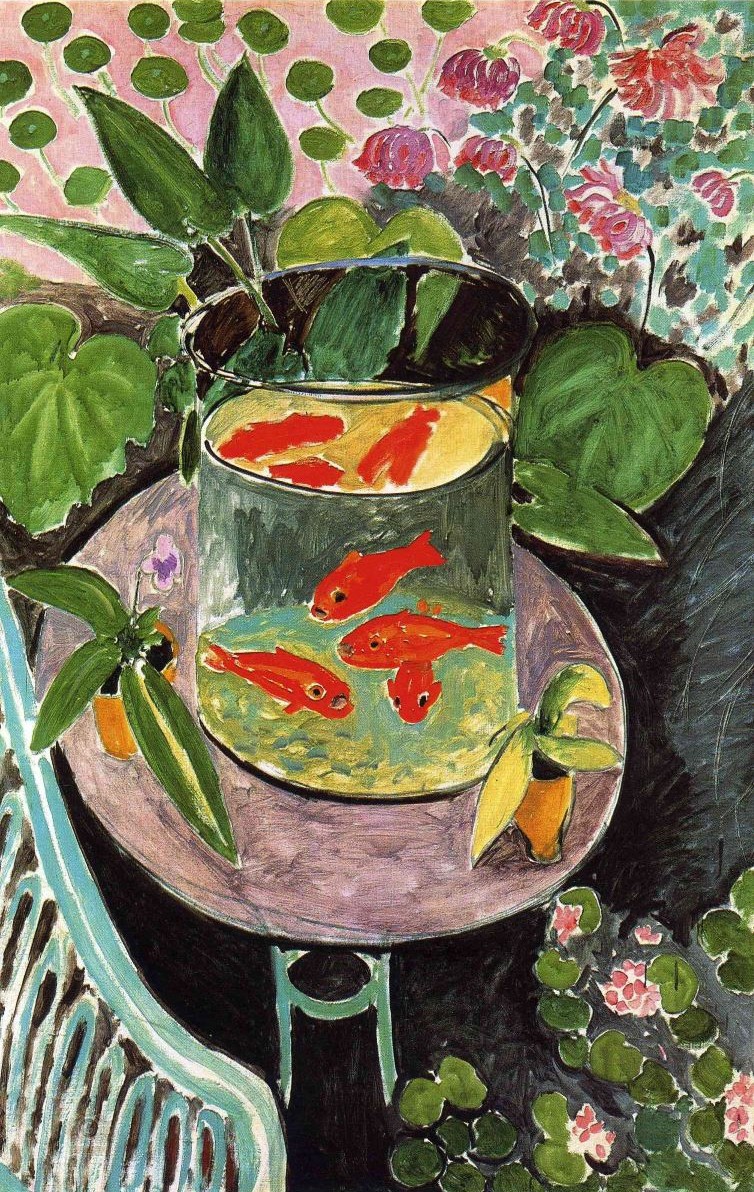 Анри Матисс. Золотые рыбки. 1911