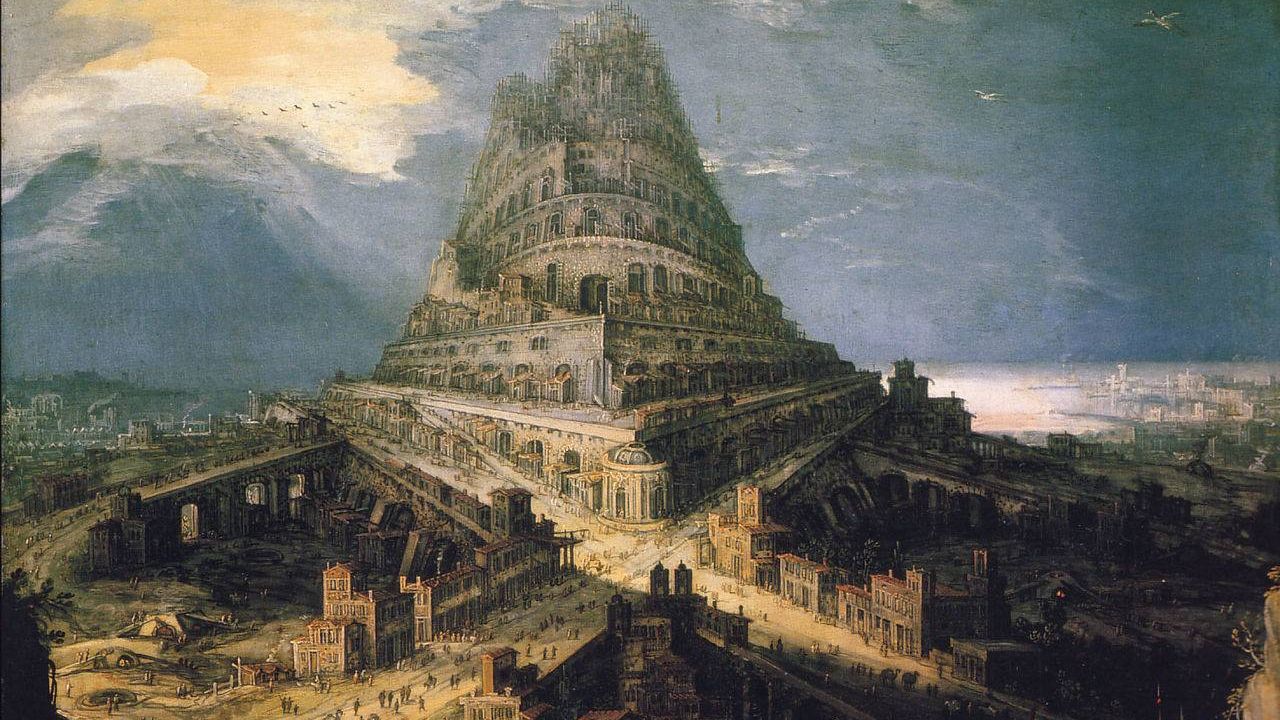 Хендрик ван Клив III. Строительство Вавилонской башни. 16 век