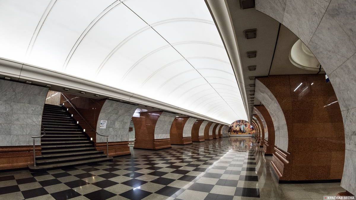 Москва. Метро Парк Победы