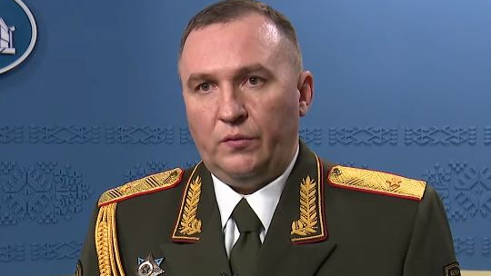 Министр обороны Белоруссии, генерал-майор Виктор Хренин