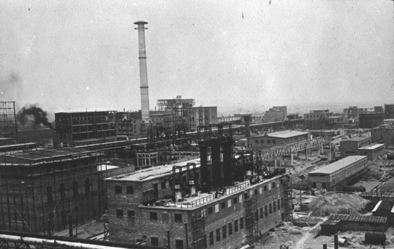 Фабрика IG Farben BUNA в Освенциме, 1941