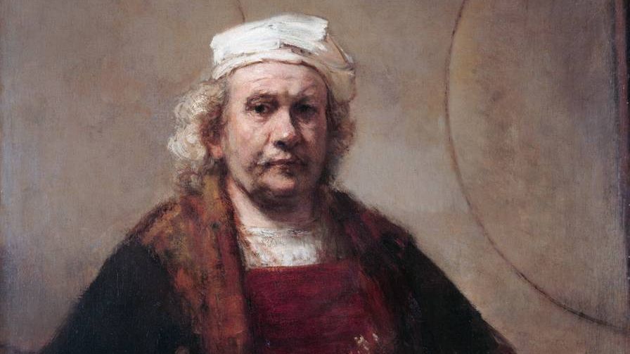 Рембрандт. Автопортрет.1665–1669гг