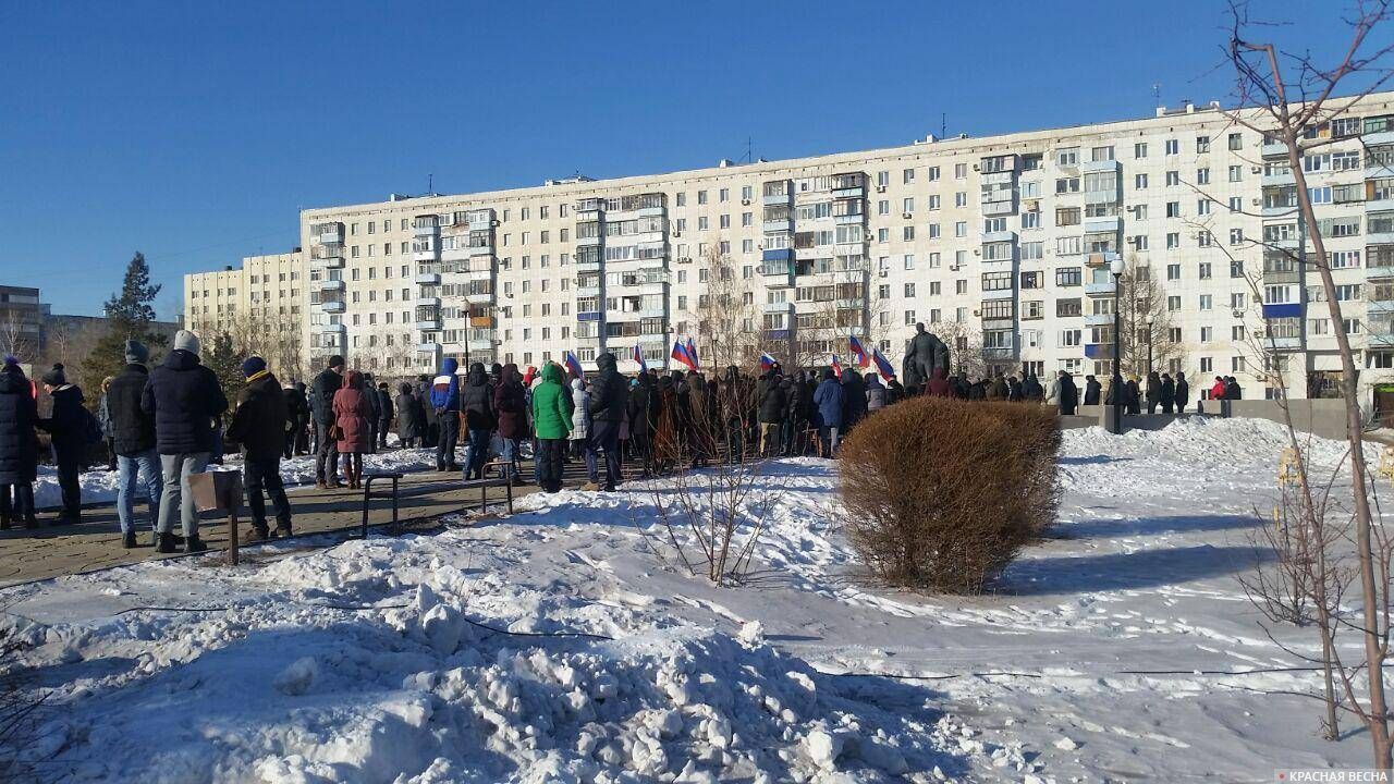 «Забастовка избирателей» Навального в Оренбурге