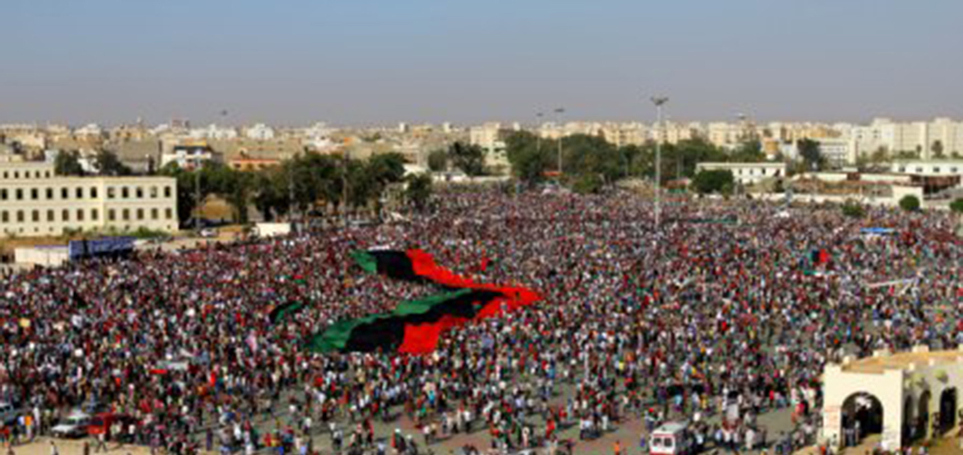 2011 год, г. Бенгази, начало конца Ливии [(cc) Mbi3000]