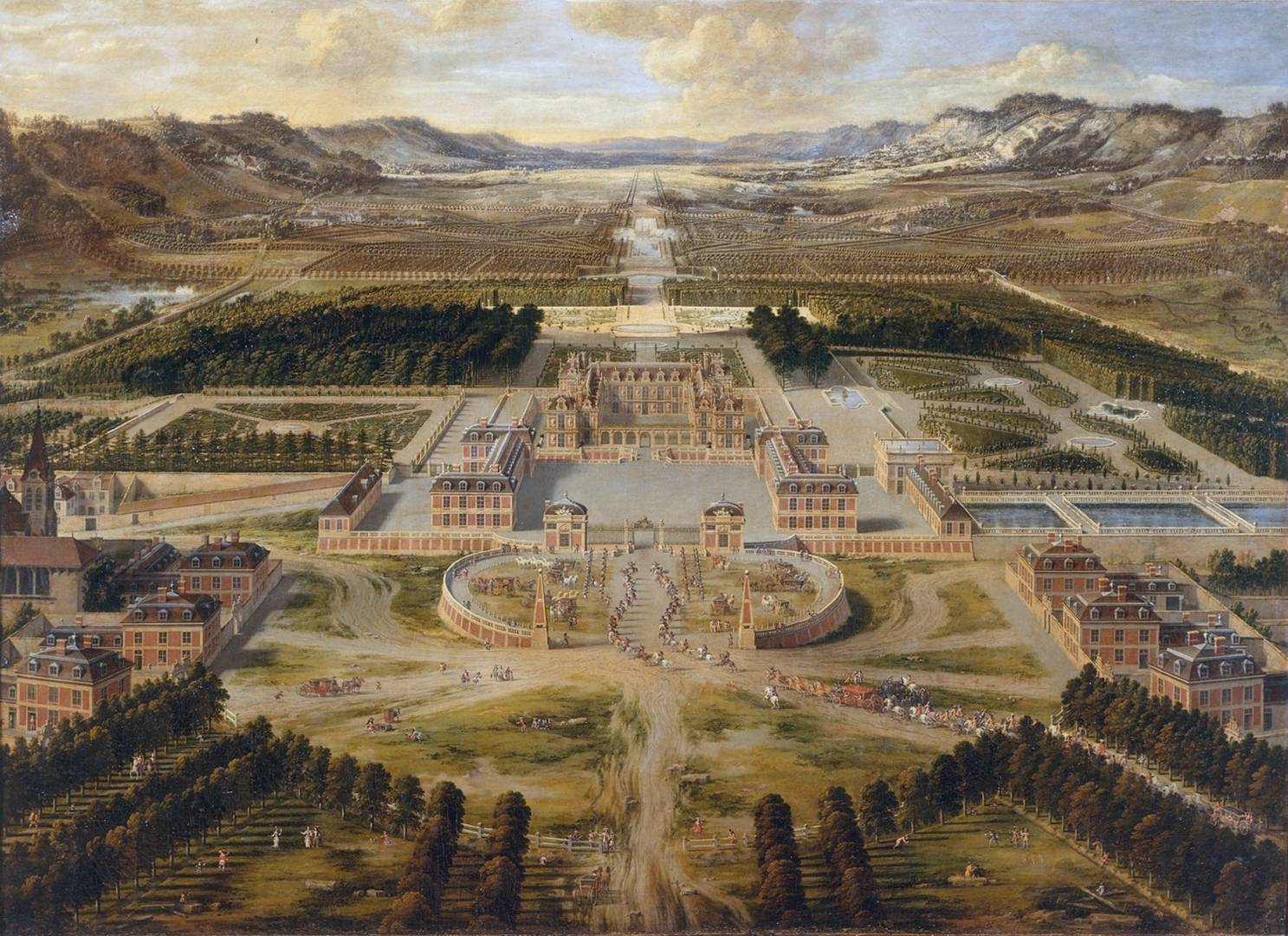 Пьер Патель. Версальский дворец. 1668