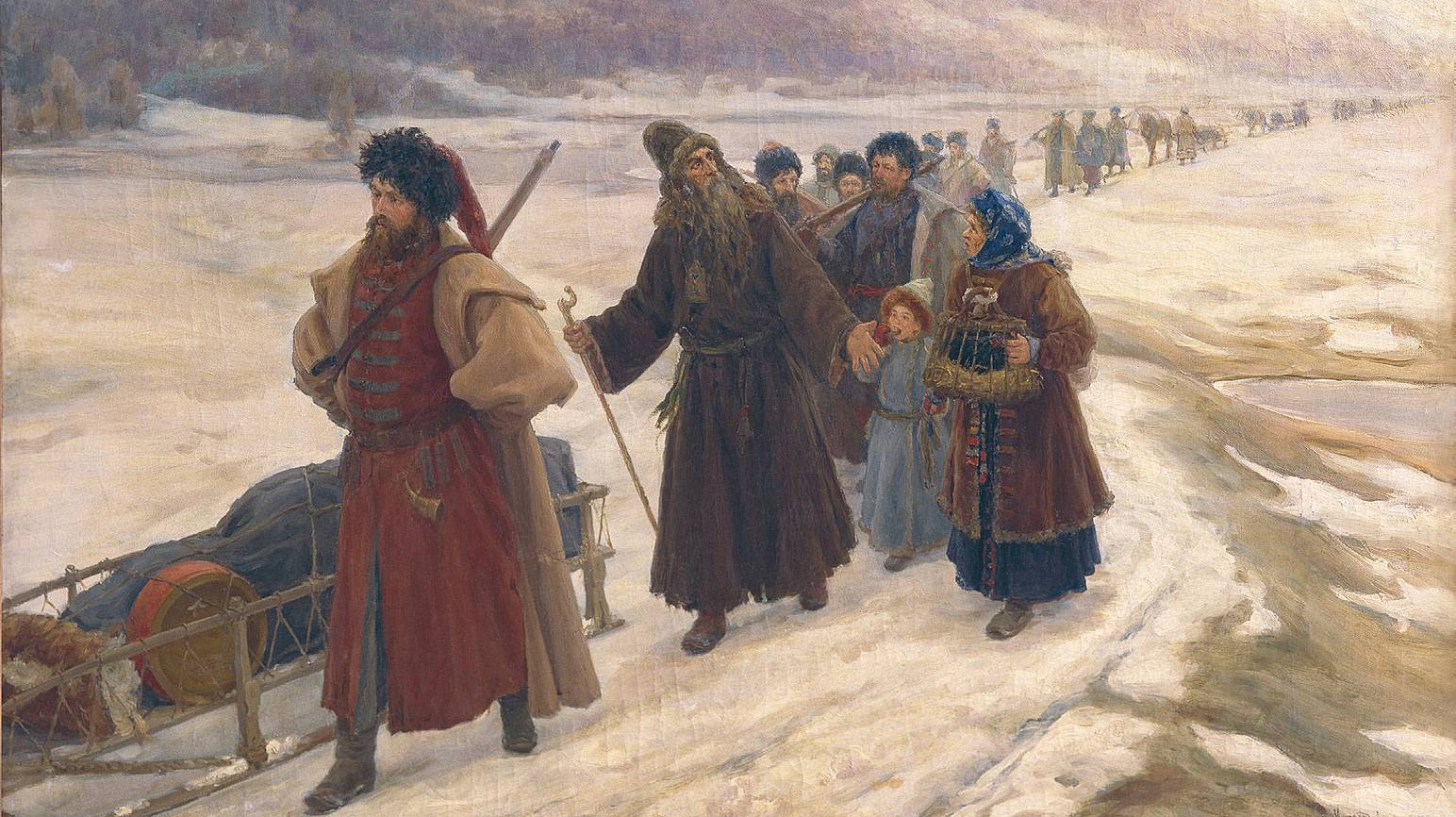 Путешествие Аввакума по Сибири. С. Д. Милорадович, 1898