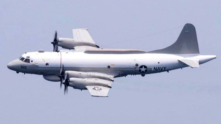 Американский самолет разведчик EP-3E Aries II