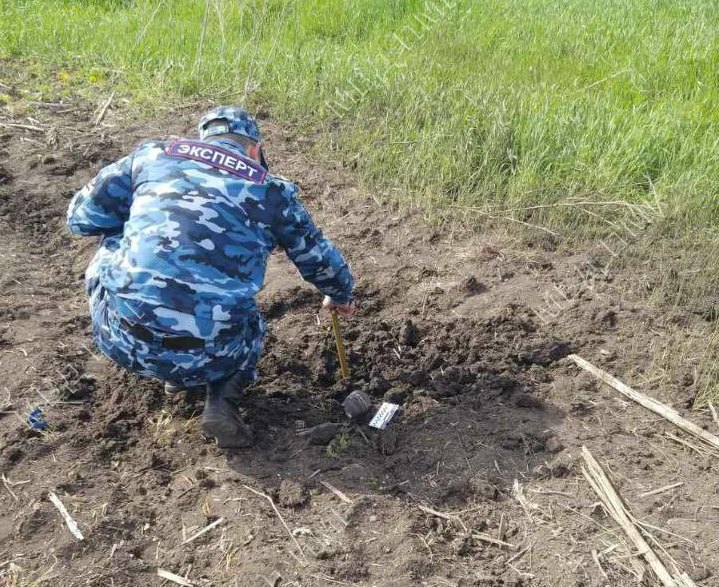 Место теракта в районе села Воронково в Приднестровье