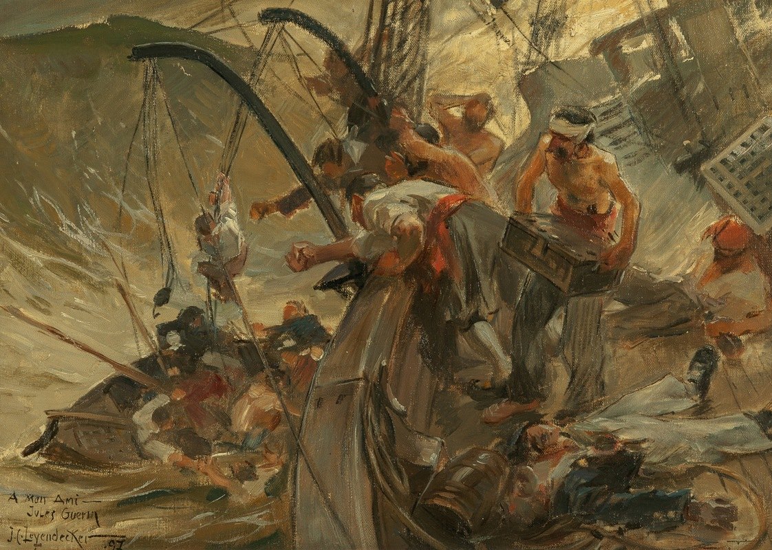 Джозеф Кристиан Лейендекер. Пиратский груз.1897