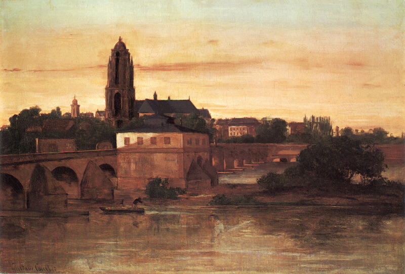 Гюстав Курбе. Франкфурт. 1858