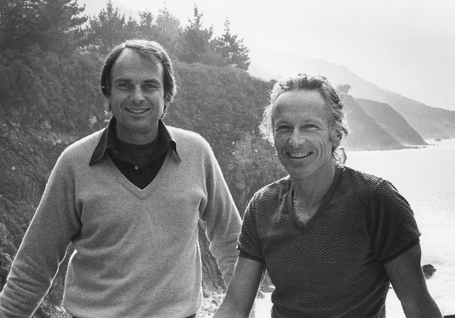 Основатели Института Эсален Майкл Мерфи и Дик Прайс. 1981