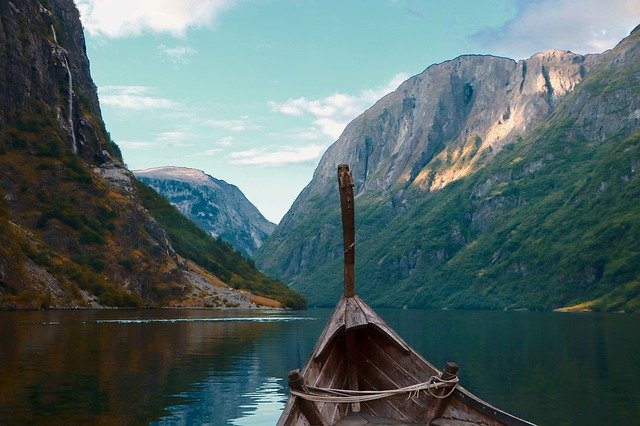 Река в Норвегии. Pixabay