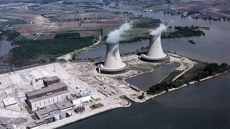 Атомная электростанция Энрико Ферми. Мичиган. США