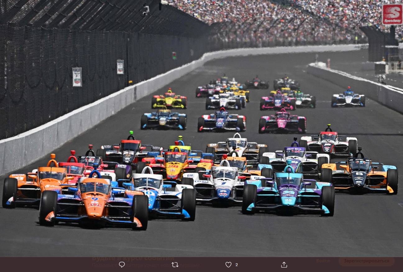 IndyCar Series, гонка в Индианаполисе