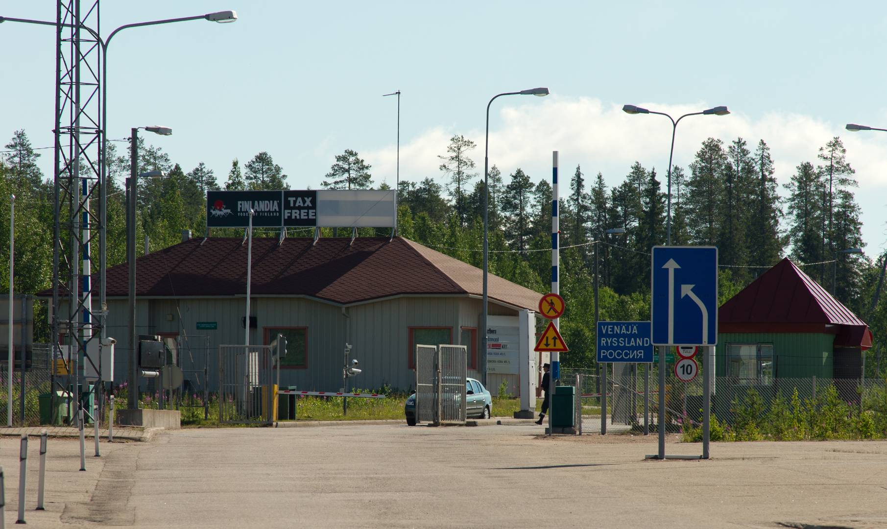 МАПП. Пограничный пункт Вартиус → Люття. Финляндия.