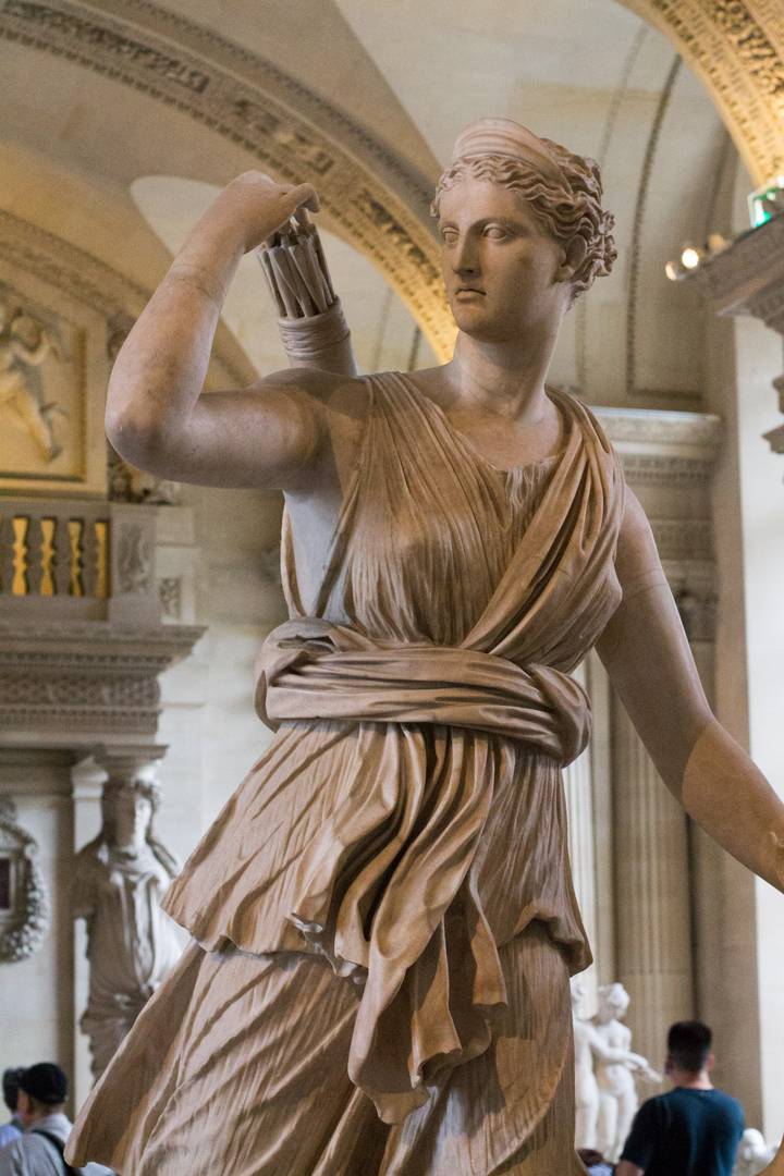 Статуя Артемиды. Лувр. Париж. Франция